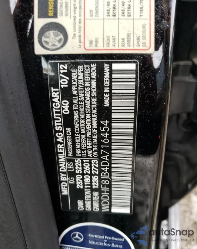 WDDHF8JB4DA716454: 69272303