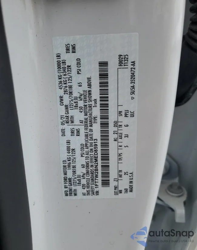 1FT7W2BN2MED85913: 68307953