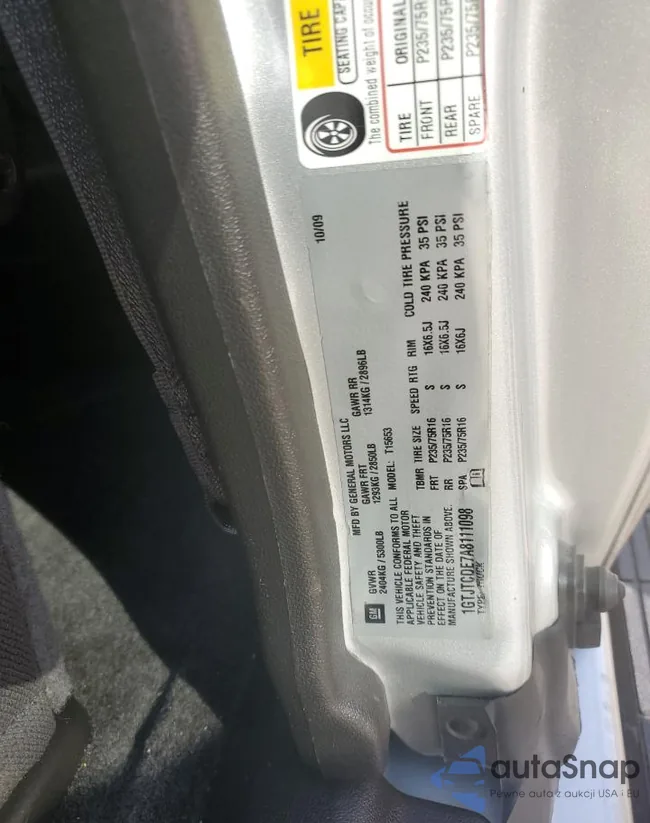 1GTJTCDE7A8111098: 70092553