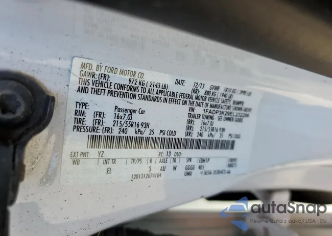 1FADP3K29EL232296: 68964073