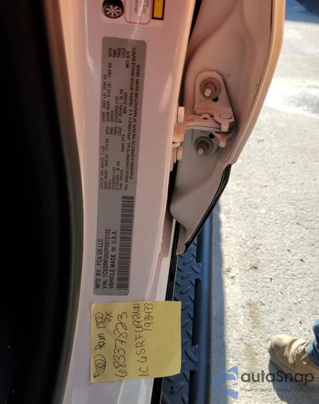 1C6SRFU92NN193473: 68337823