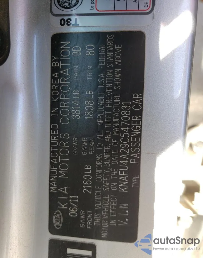 KNAFU4A29C5470831: 72689583