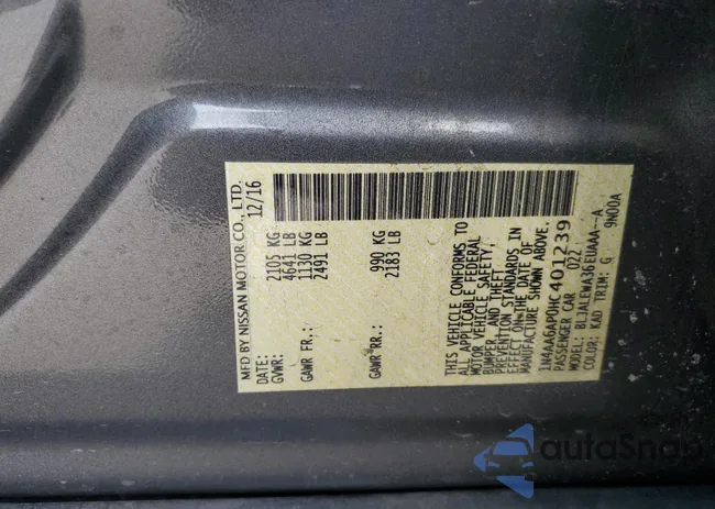 1N4AA6AP0HC401239: 71297693