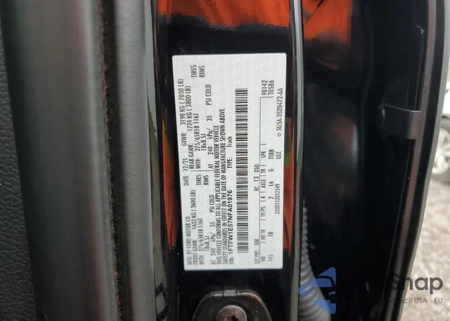 1FTFW1E57NFA01976: 73805973