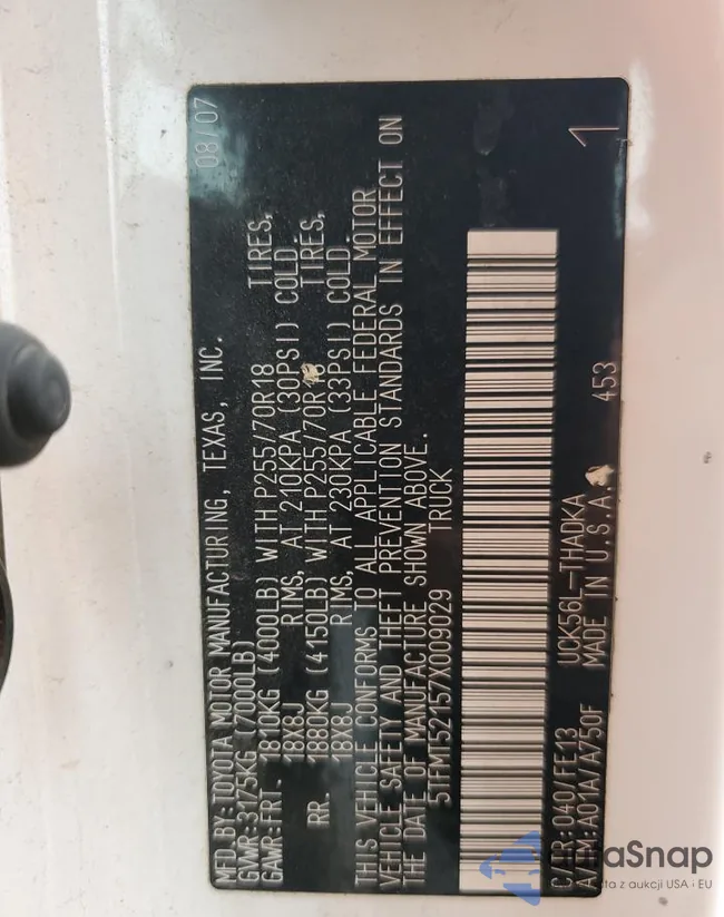 5TFMT52157X009029: 73488683