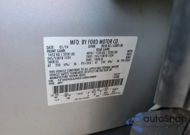 1FM5K8AR6EGB63886: 71966053