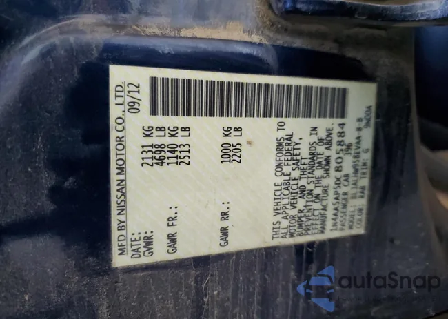 1N4AA5AP5DC805884: 72207233