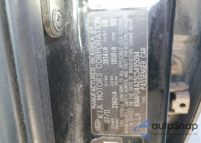 KNAFU4A25C5495094: 71495383