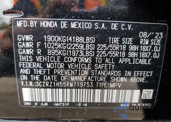 3CZRZ1H55RM719753: 73497993