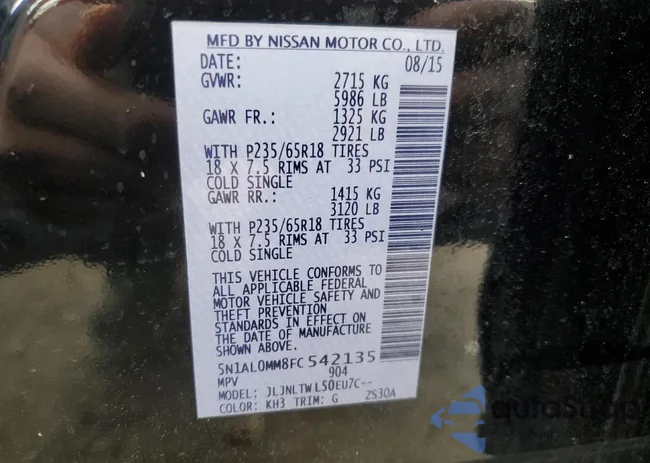 5N1AL0MM8FC542135: 74483783