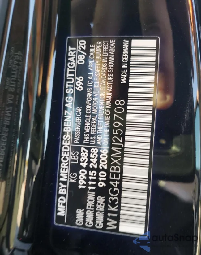 W1K3G4EBXMJ259708: 72362913