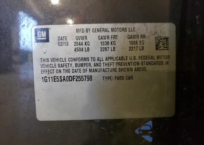 1G11E5SA0DF255798: 73976233