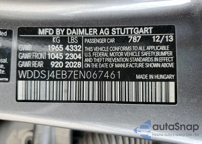 WDDSJ4EB7EN067461: 74012693