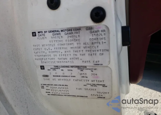 1G4EC11C3KB904911: 77357113