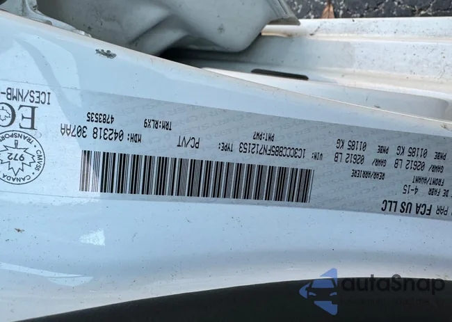 1C3CCCBB5FN712153: 75403973