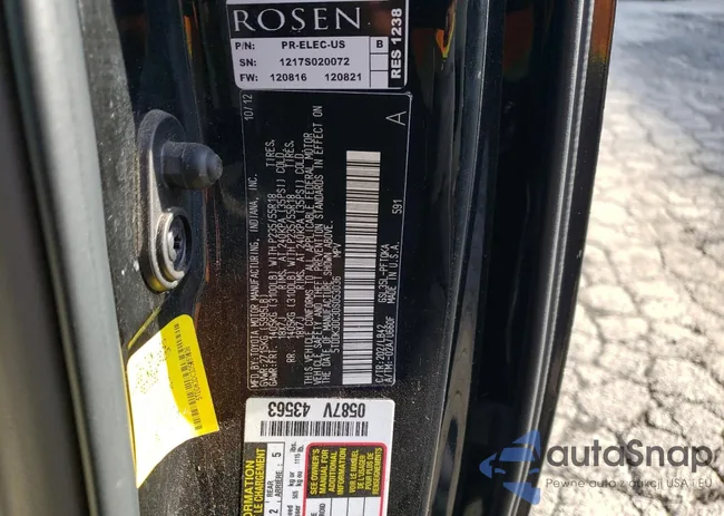 5TDDK3DC3DS053036: 76984923