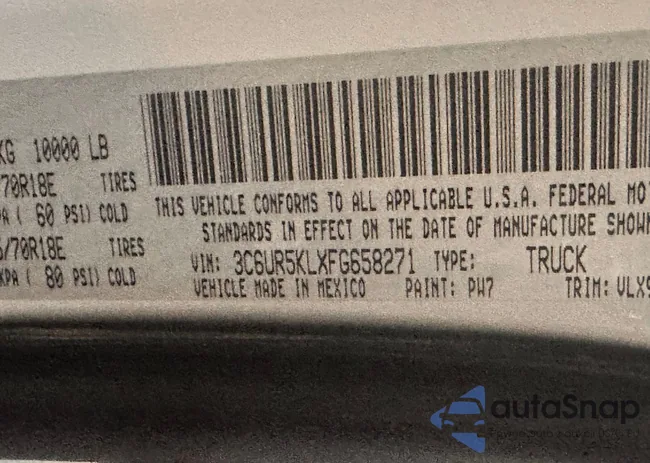 3C6UR5KLXFG658271: 75100473