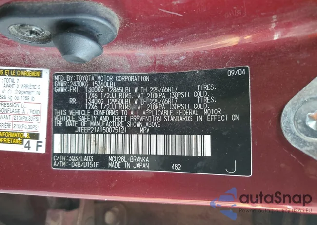 JTEEP21A150075121: 75310183