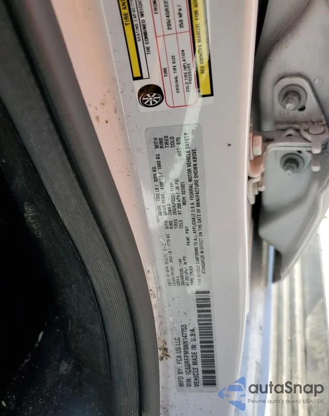 1C6SRFPM9NN147753: 76757163