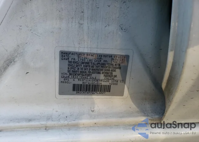 3N1CN7AP7GL913227: 77583393