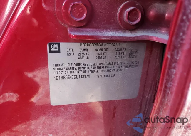 1G1RB6E47CU113174: 77646173