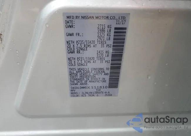 5N1DL0MM0JC511810: 81649663