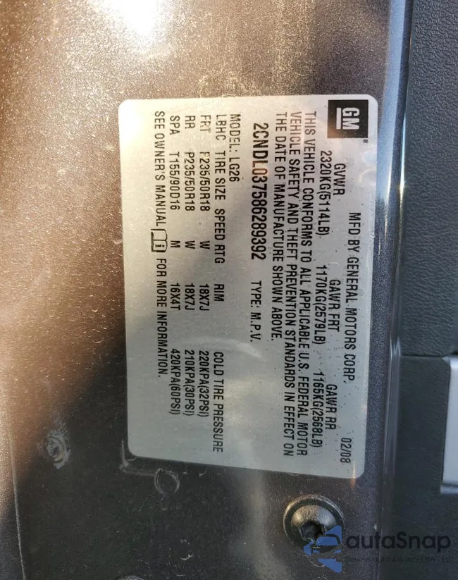 2CNDL037586289392: 78668853