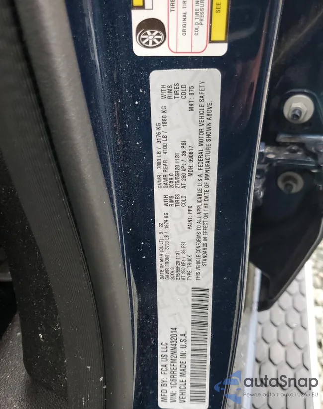 1C6RREFM2NN432014: 81853373