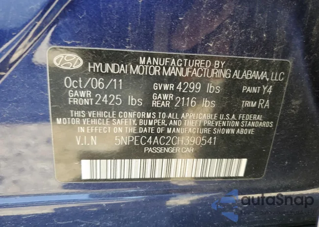 5NPEC4AC2CH390541: 79336163