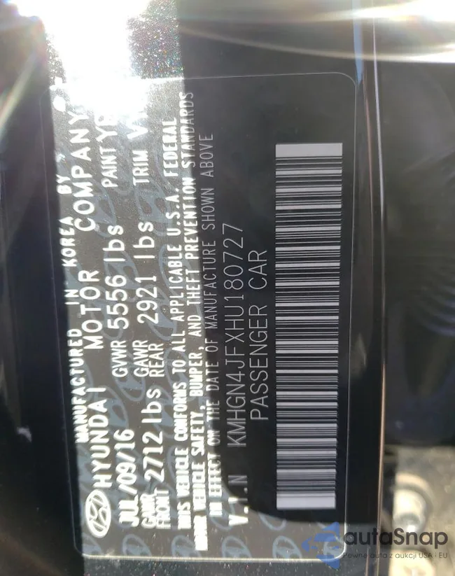 KMHGN4JFXHU180727: 79473493