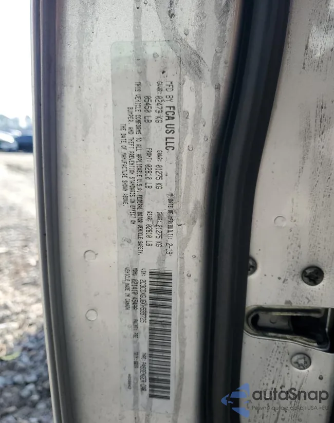 2C3CDXGJ6KH599725: 78171753