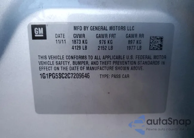 1G1PG5SC2C7209646: 78537313