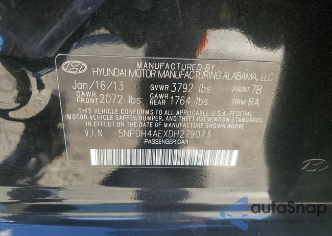 5NPDH4AEXDH279073: 79598473