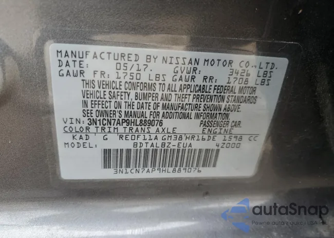 3N1CN7AP9HL889076: 82031053