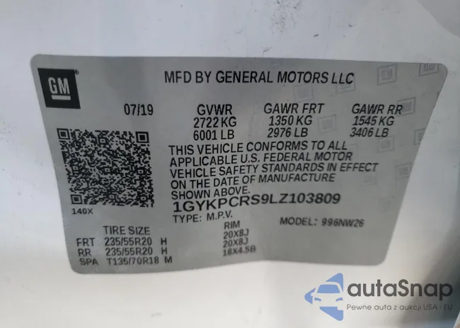 1GYKPCRS9LZ103809: 80983263