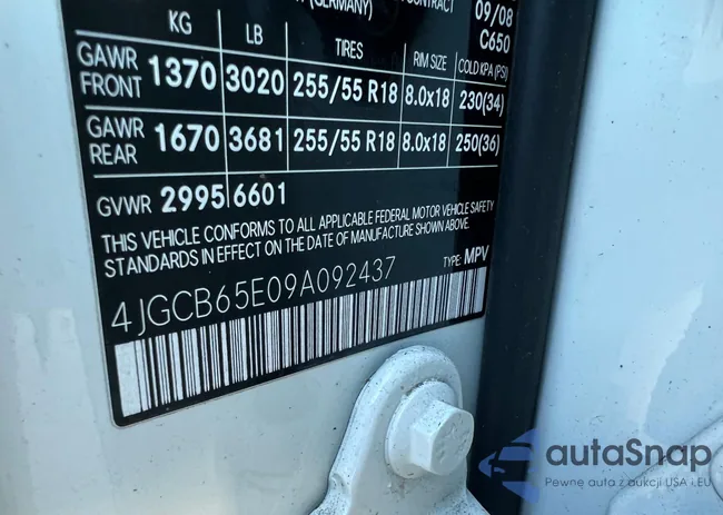 4JGCB65E09A092437: 80603993