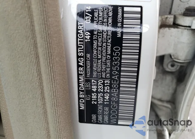 WDDGF8AB8EA953350: 82202833