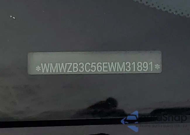 WMWZB3C56EWM31891: 81066683