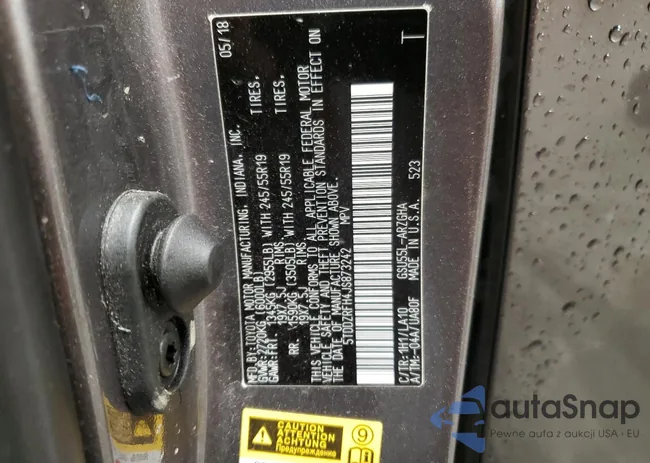 5TDDZRFH4JS873242: 80158103