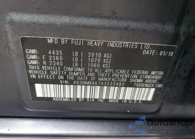 4S3BMBA67A3233482: 82228933